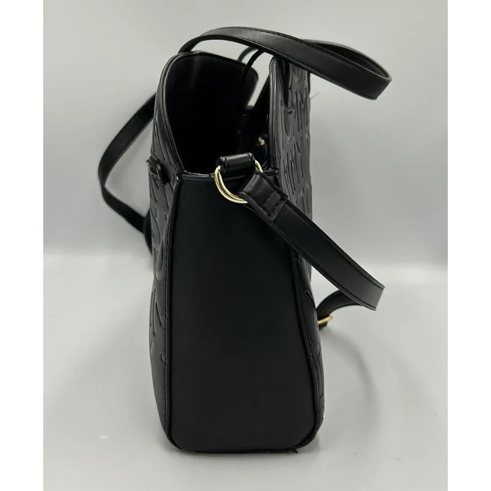 Tommy Hilfiger Black‎ Purse with Ajustable Shoulder/Handles Straps